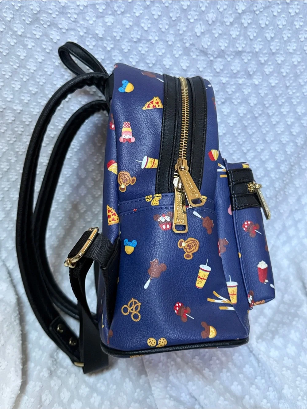 Disney Parks LoungeFly Mini Backpack Snacks Limited Edition